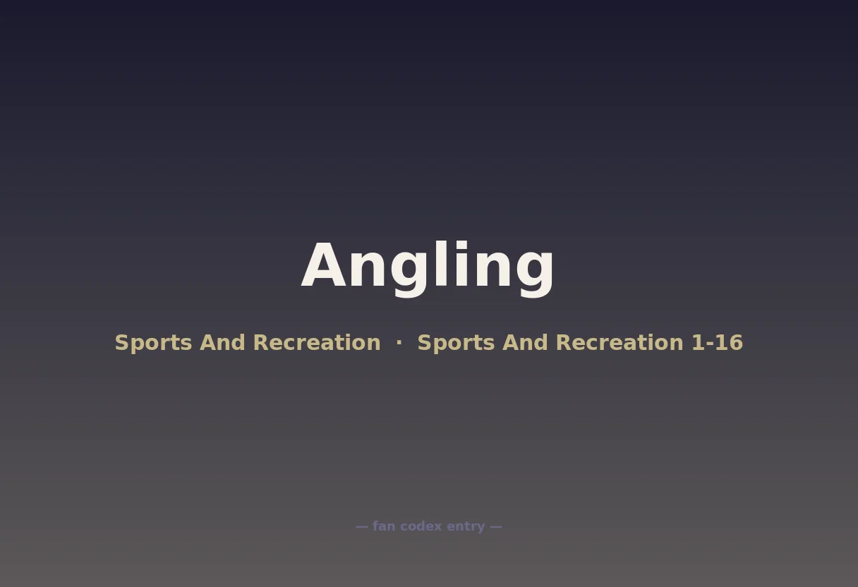 Angling