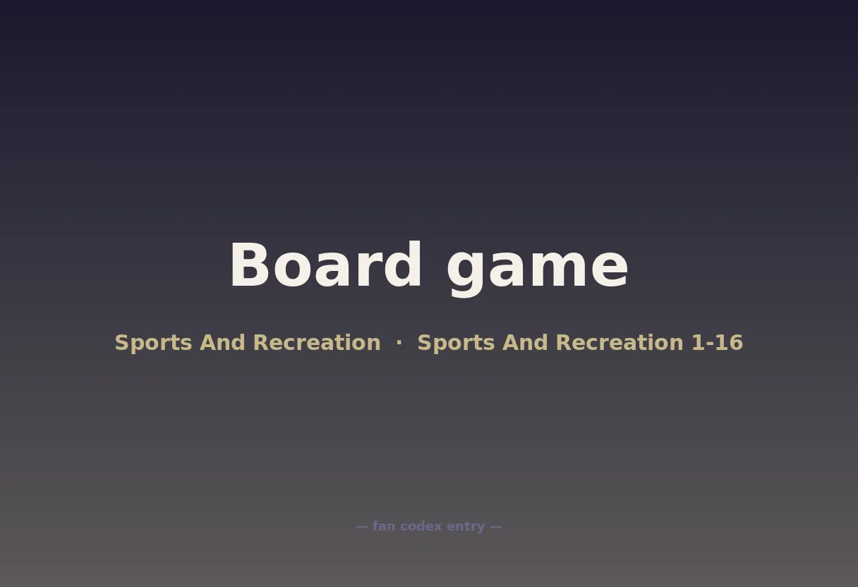 Board game