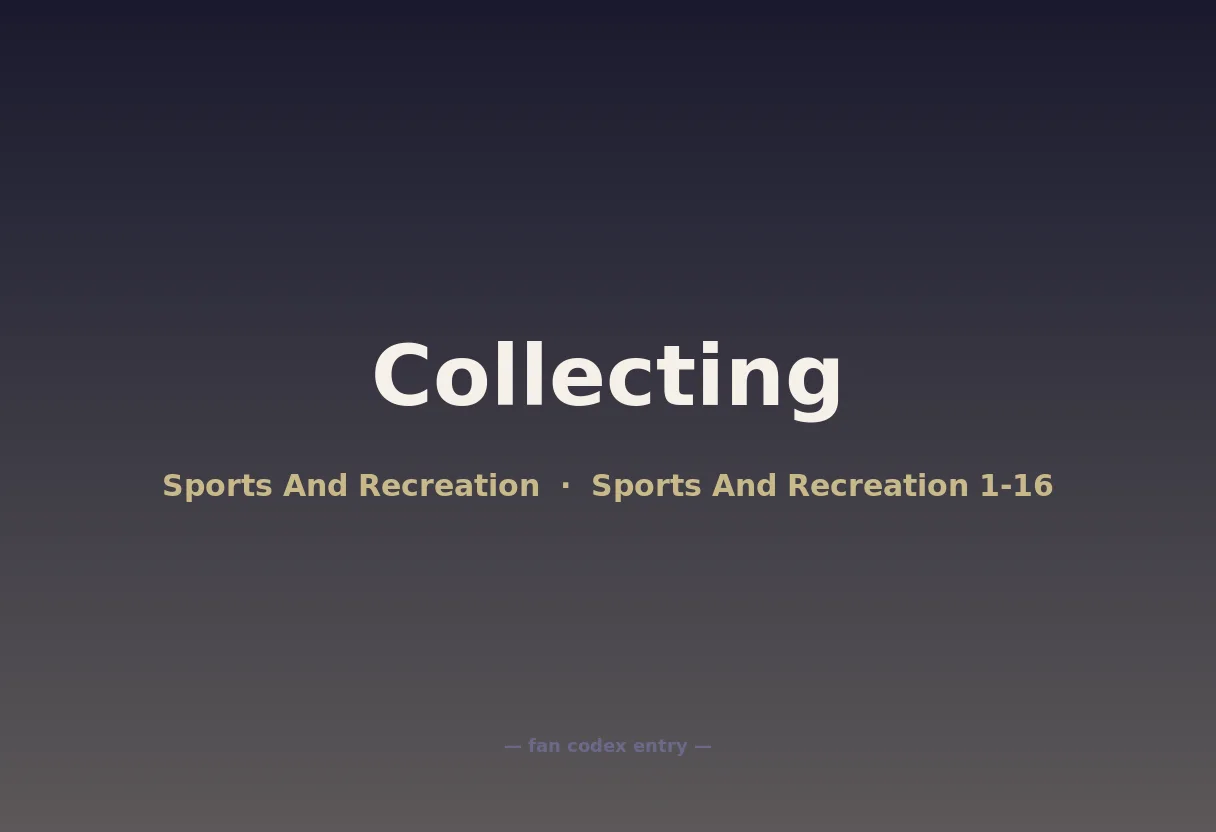 Collecting